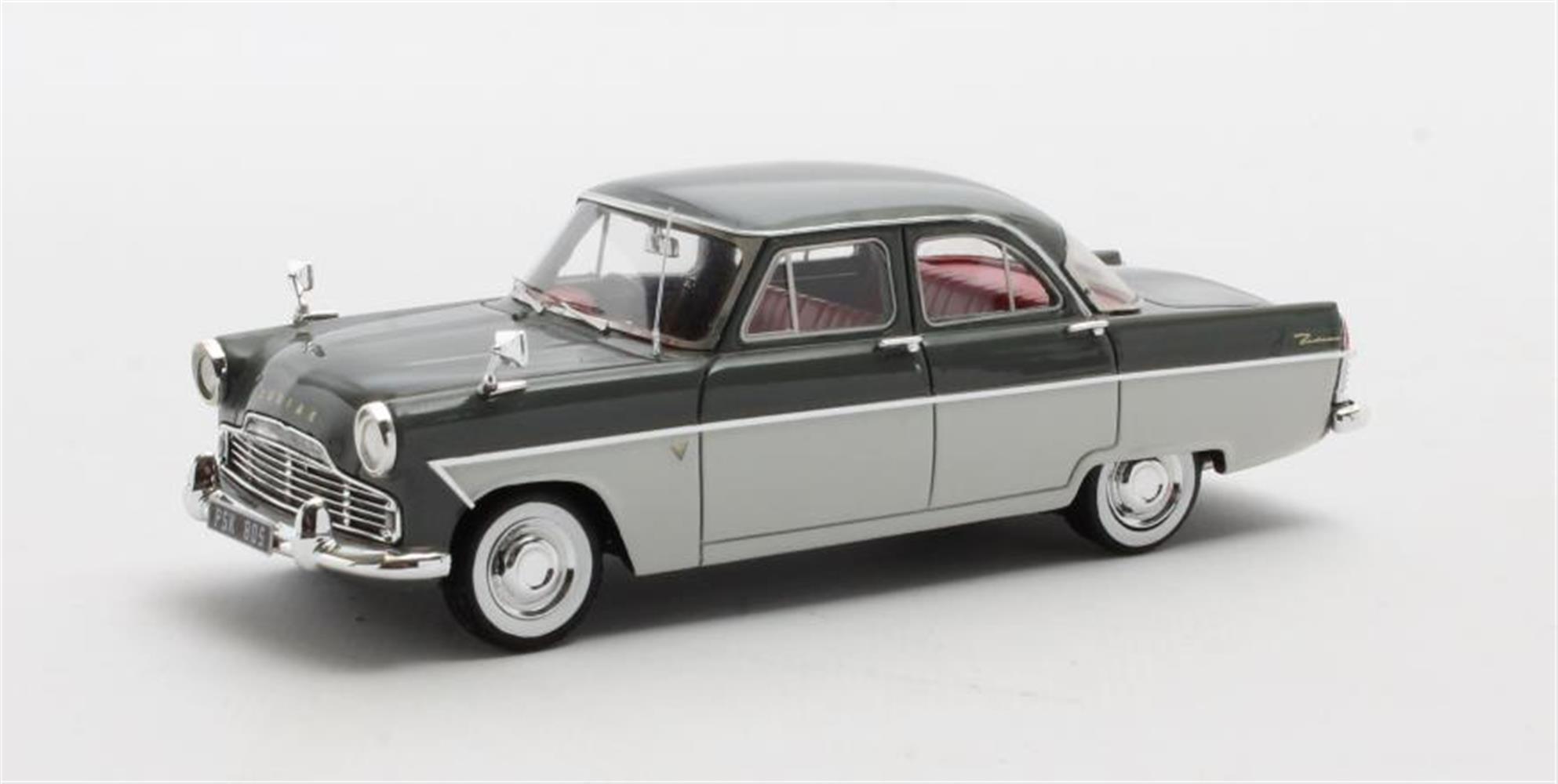 Ford Zodiac 206E 1959-1962 Grijs/Grijs - 1:43